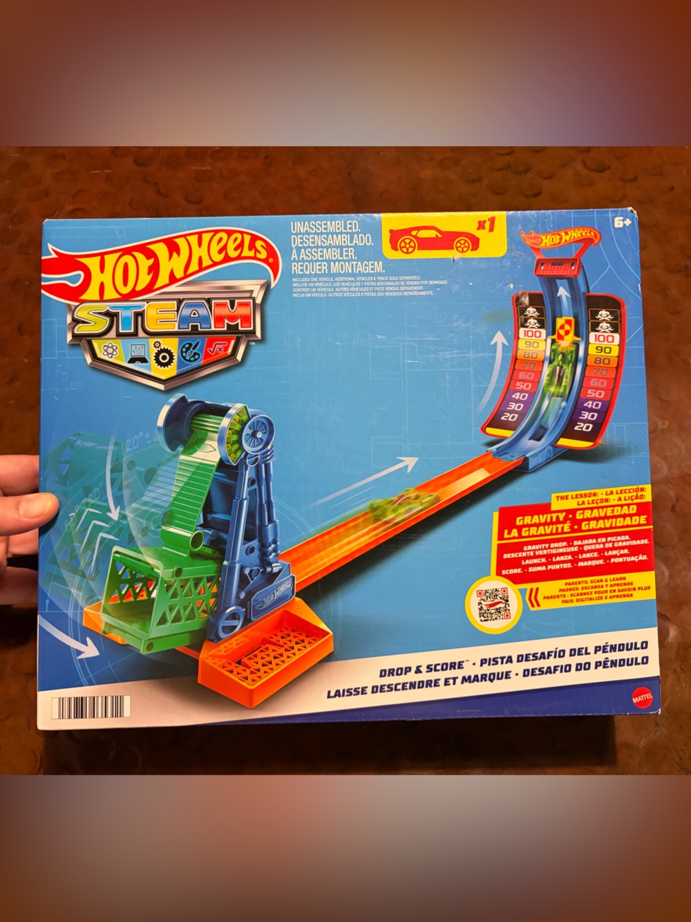 Hot Wheels Steam Drop & Score NIB